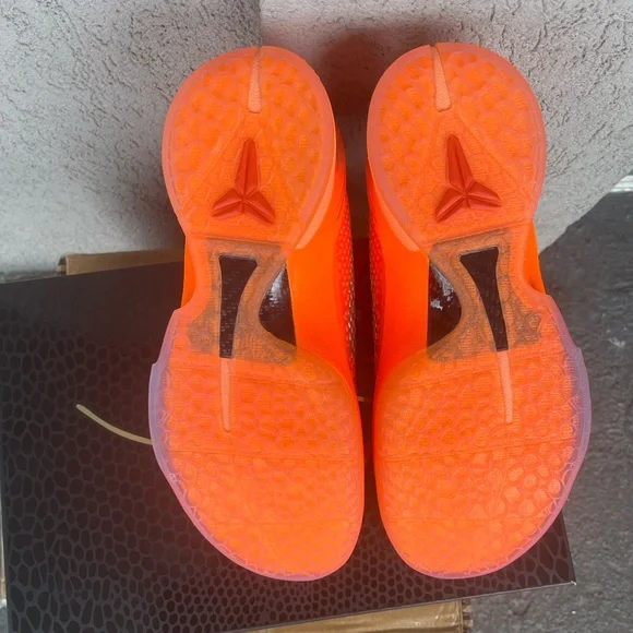 Nike Kobe 6 Protro WNBA All-Stars Total Orange Metallic Silver New Release